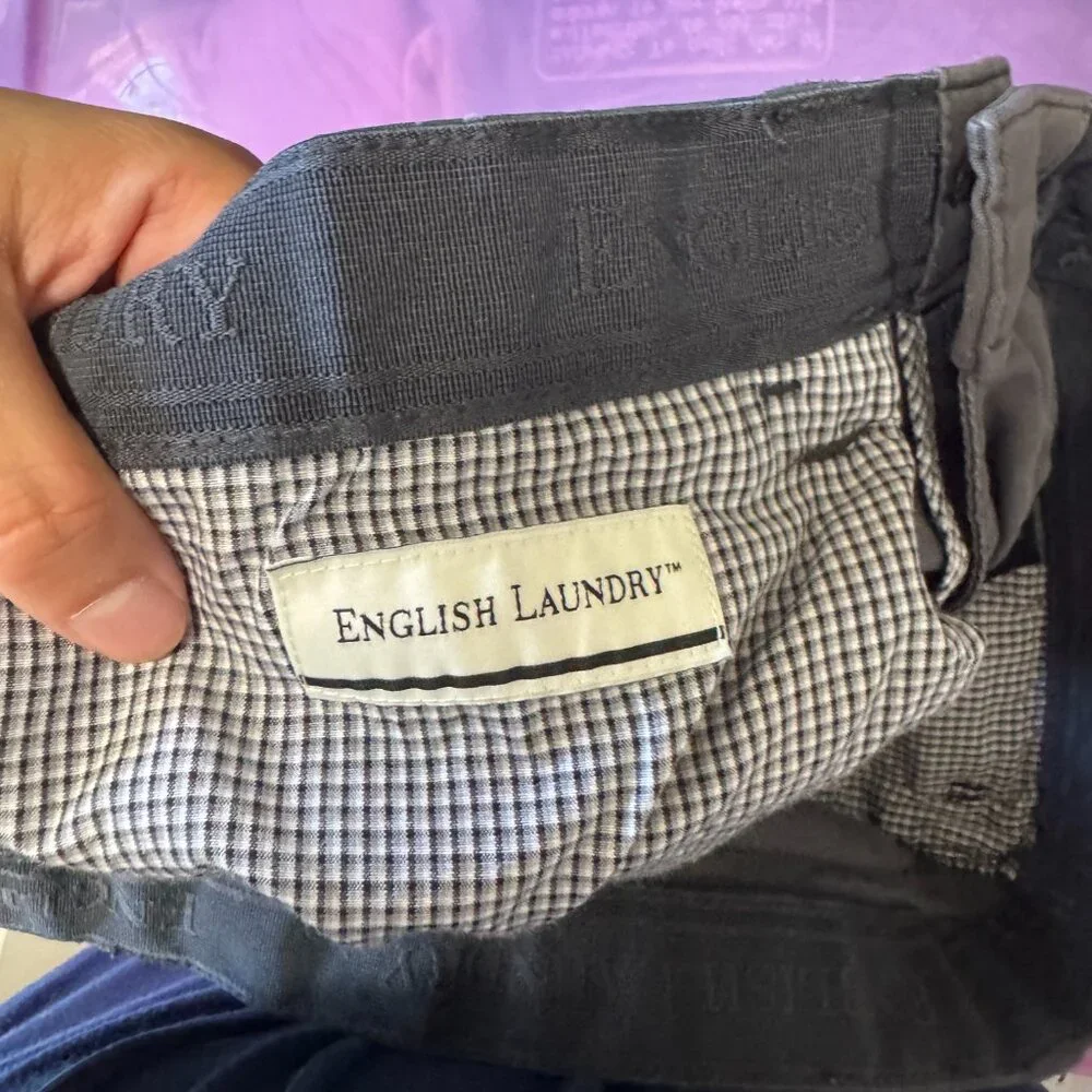 English Laundry men english